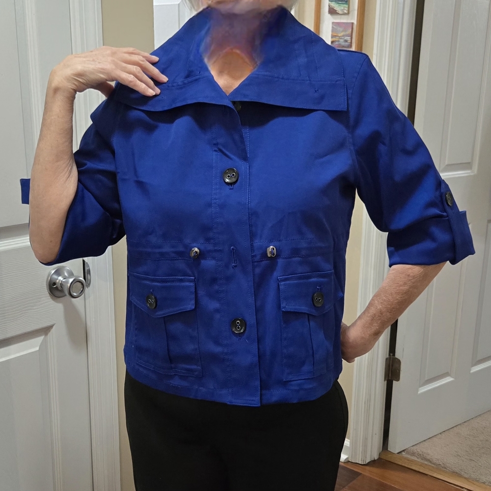 Ruby Rd. Royal Blue Blazer